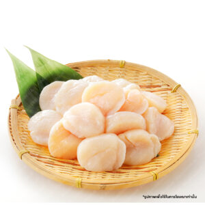 เนื้อหอยเชลล์ญี่ปุ่นซาชิมิ (ทานดิบได้) 190-210 กรัม./g – Natural Coast Japanese Scallop ( Sashimi Grade )